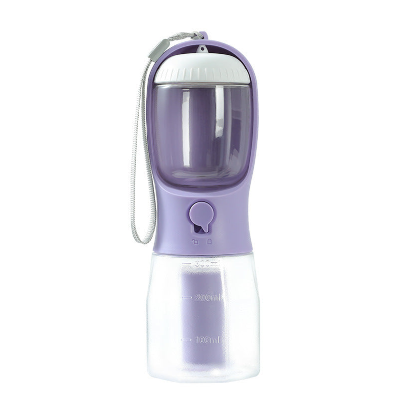 Dog Water Cup Drinking Food Garbage Bag Three